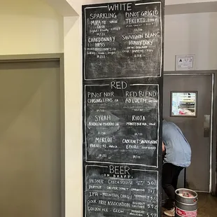 Drink menu 2/24/23