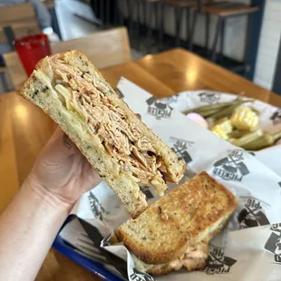 Smoked turkey sandwich