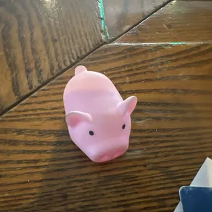 And I'll bring the pig back for a free drink next time.