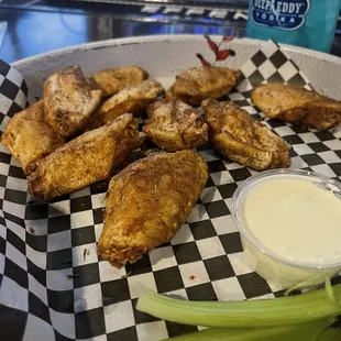 Jamaican jerk wings