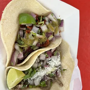 Tacos from taco truck