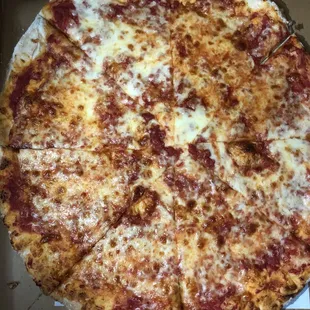 Cheese pizza 2: too well done