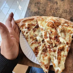 Chicken bacon ranch slices