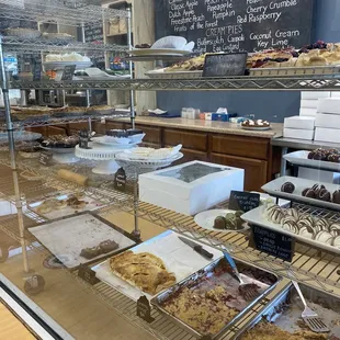 Fresh baked goods selection