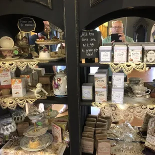 a display in a store