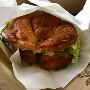 Chicken salad sandwich