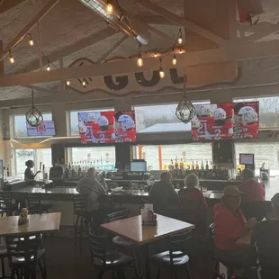 Inside bar area