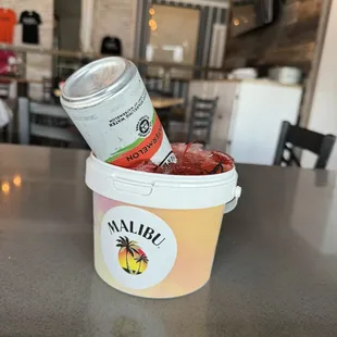 The Kinsey bucket . Great summer drink for the deck