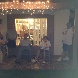 Relax in the rockers on the porch