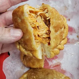 Buffalo Chicken Pierogi!