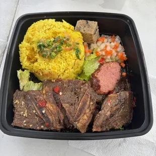 Beef short rib plate