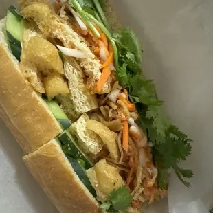Lemongrass Tofu Banh Mi