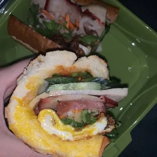 Portobello Bahn Mi Sandwich