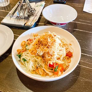 Green Papaya Panzanella