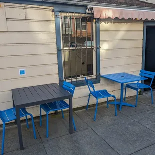 outside seating