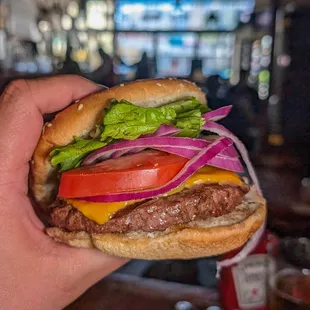 cheeseburger $14.25
