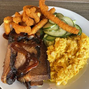 Beef brisket plate