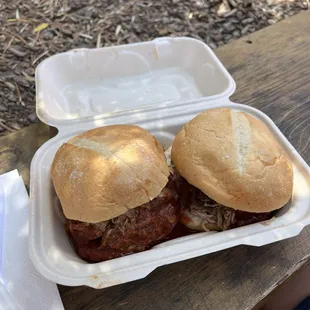 10-Hour Smoked Pulled Pork Sandwich (2 person shareable special)