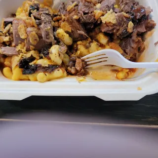 Loaded Brisket Mac-n-Cheese