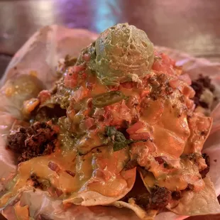 Brisket nachos
