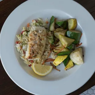 food, grilled fish