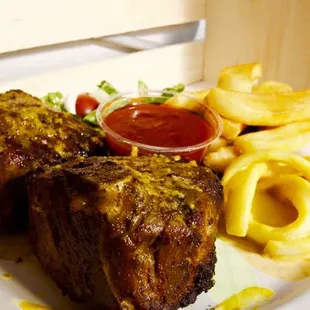Our "Dibi" is the most tender and well seasoned grilled lamb you will ever eat!