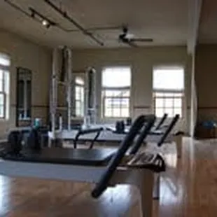 We can't wait to see you for your refreshing, sunny, full-body workout!  We have various styles of equipment and classes to meet your needs.