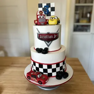 Disney Cars birthday cake