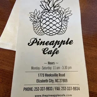 Menu.
