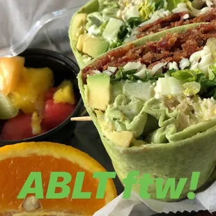 Yummy ABLT! Try it.