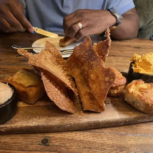 Bread platter! Yummy