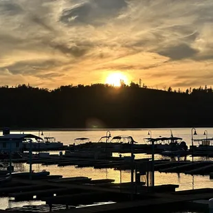 Beautiful sunsets by the lake are my favorite!