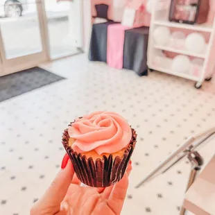 Signature cup cake! It was delicious!