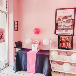 Cute pick up area!