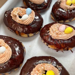 Easter donuts