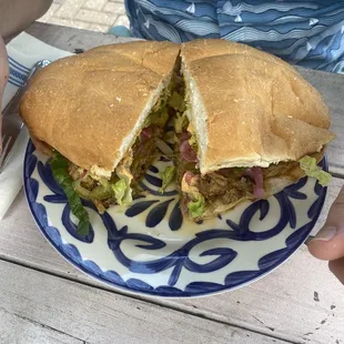 Al Pastor Sandwich