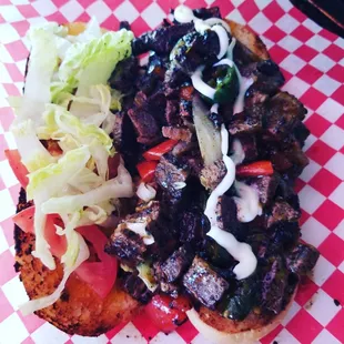 Philly Cheesesteak with grilled onions, jalapeno, bell peppers. https://t.co/DVobG1nvOL