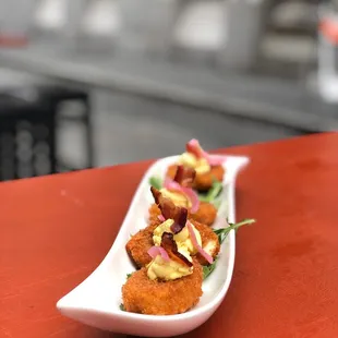 Fried Deviled Eggs
