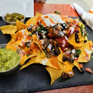 Vegetarian nachos