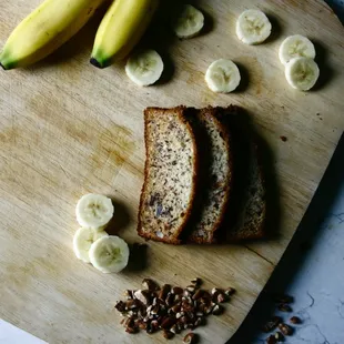 We make our Banana Bread fresh everyday.