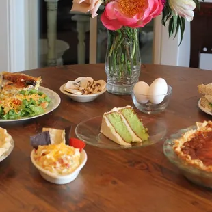 A spread of our popular dishes