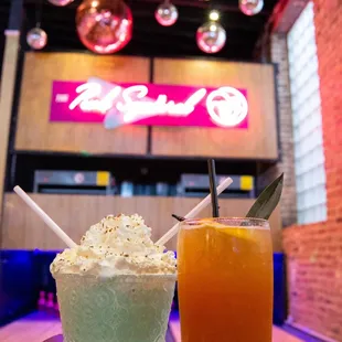 Grab a handcrafted cocktail and bowl