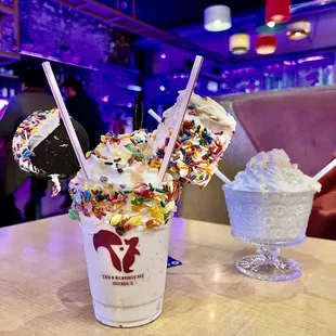 Cereal Killer (left), the hummer (right)