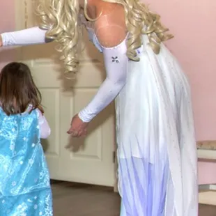 Elsa's dress again