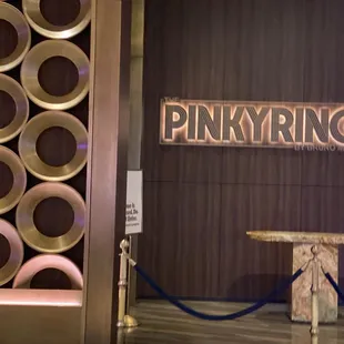 No phones allowed...Entrance