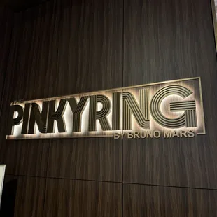 Entrance of The Pinky Ring