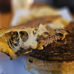 Patty Melt  steak sandwich