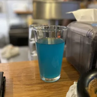 Markerade blue seltzer