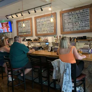 The bar