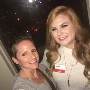 The guests of honor, clearly.